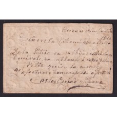 CARLOS GUIDO SPANO ANTIGUA TARJETA POSTAL CON FIRMA AUTOGRAFA 1914